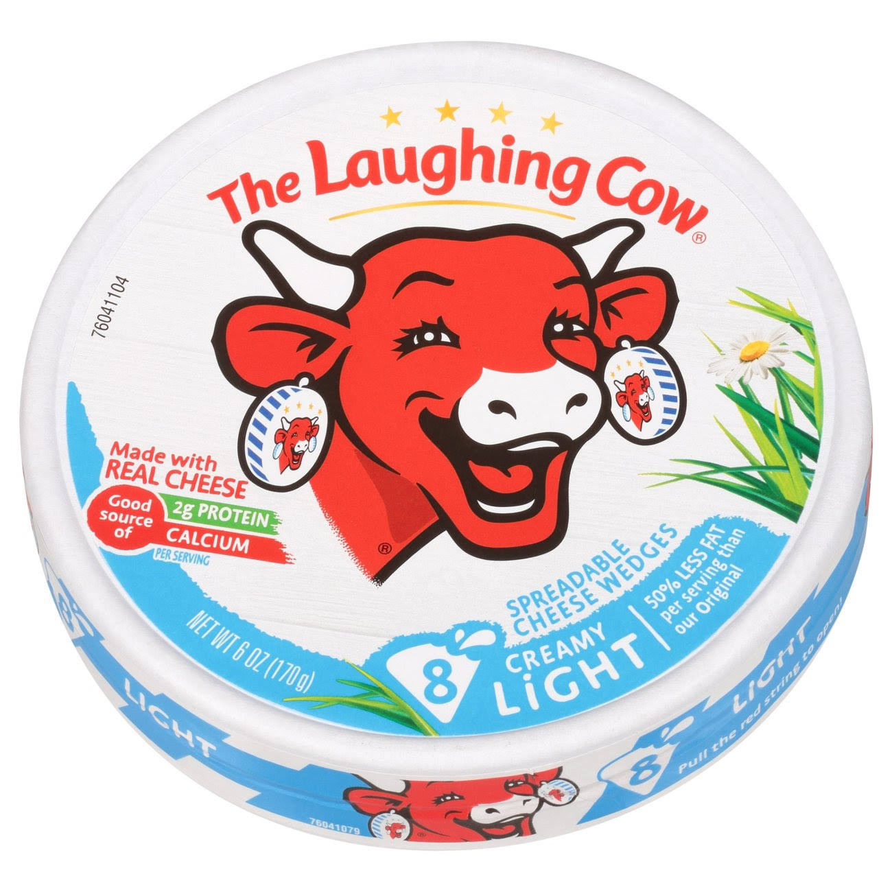 The Laughing Cow Light Spreadable Creamy Cheese Wedges