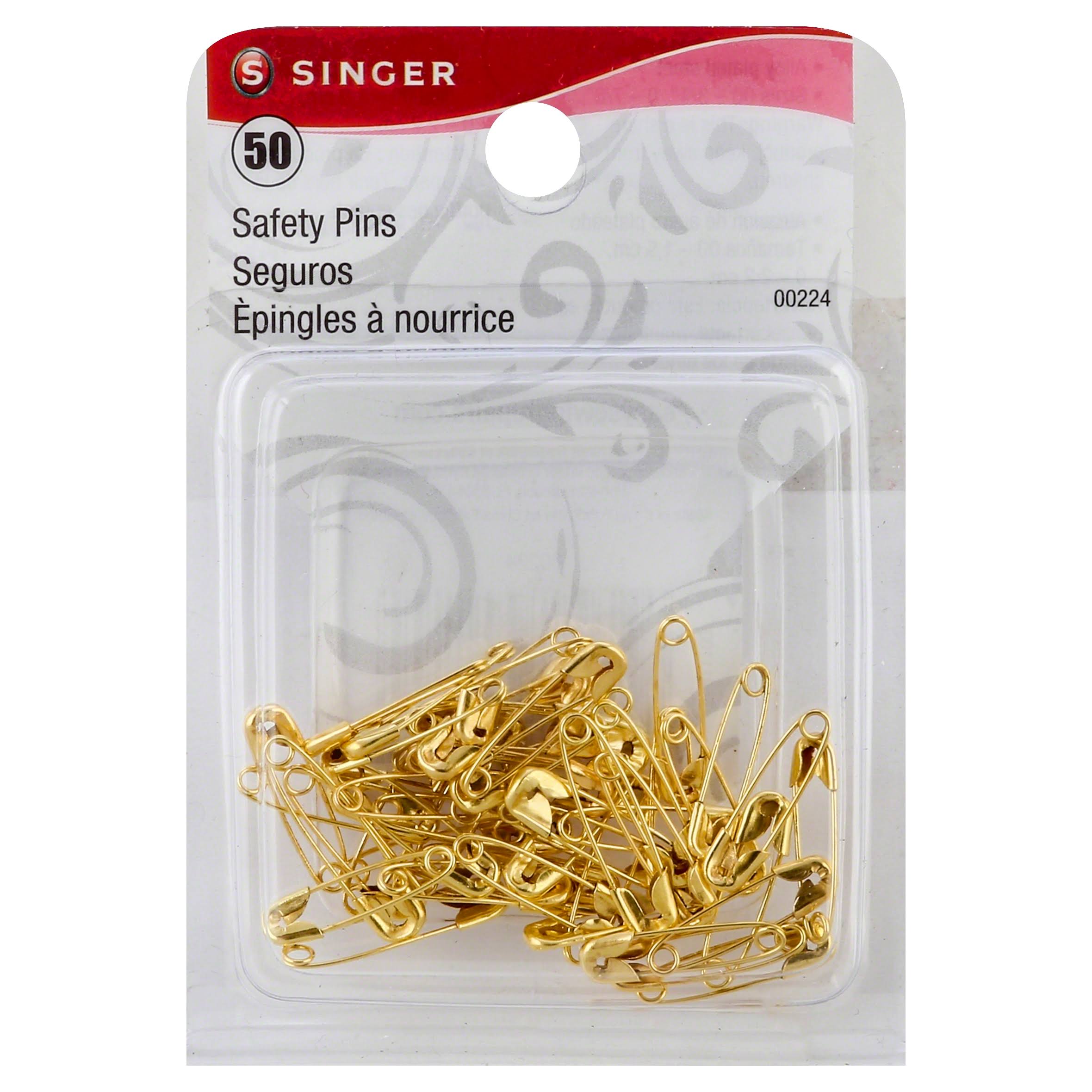 Singer Safety Pins - 50ct