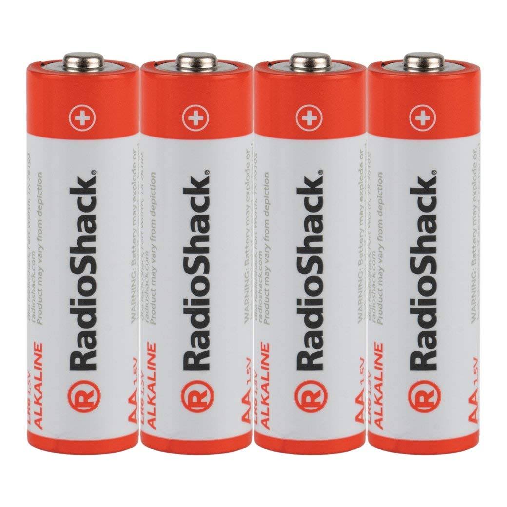 RadioShack AA Alkaline Batteries - 4-Pack