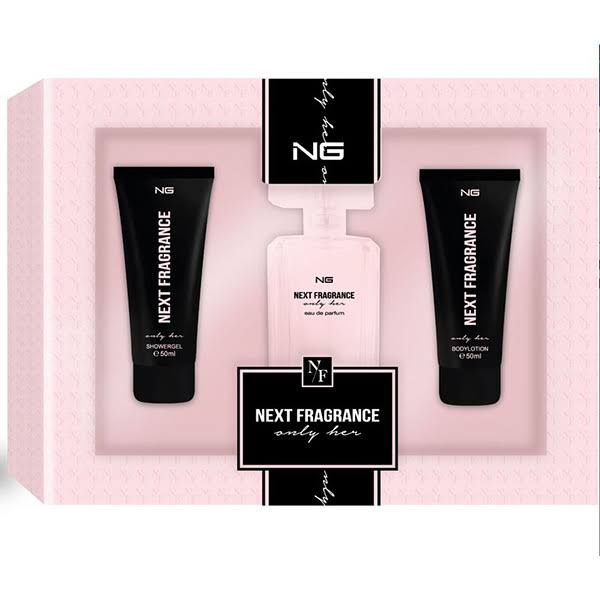 NG Next Fragrance Only Her Edp 100ml Shower Gift Set 3piece by dpharmacy