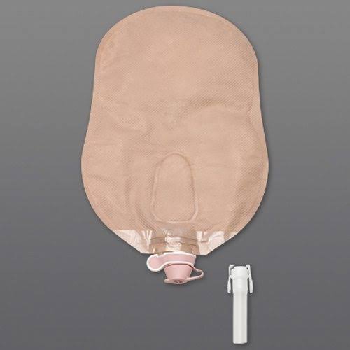 New Image Urostomy 9" Pouch Ultra-Clear With Multi-Chamber, 1-3/4"