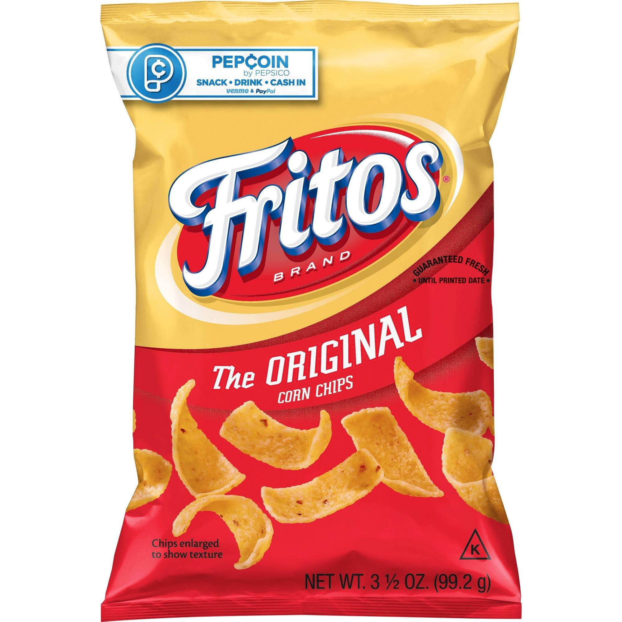 Fritos Corn Chips, Original - 3.5 oz