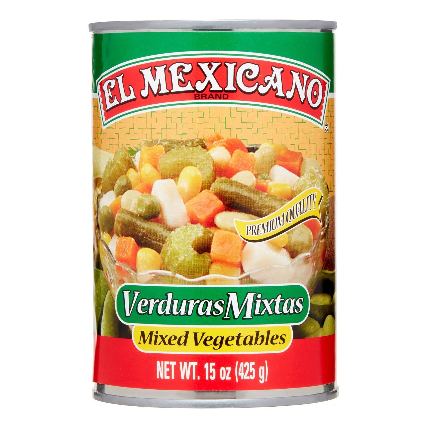 El Mexicano Mixed Vegetables - 15 oz