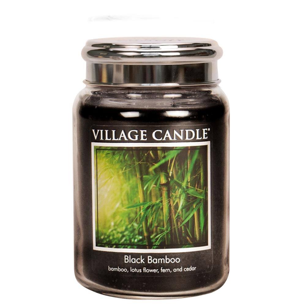 Village Candle Black Bamboo 26 oz Candle Jar #124026329
