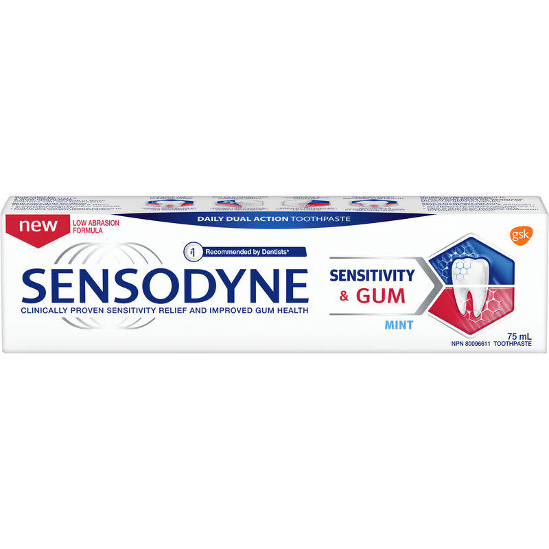 Sensodyne - Sensitivity & Gum Toothpaste - Mint | 75 mL