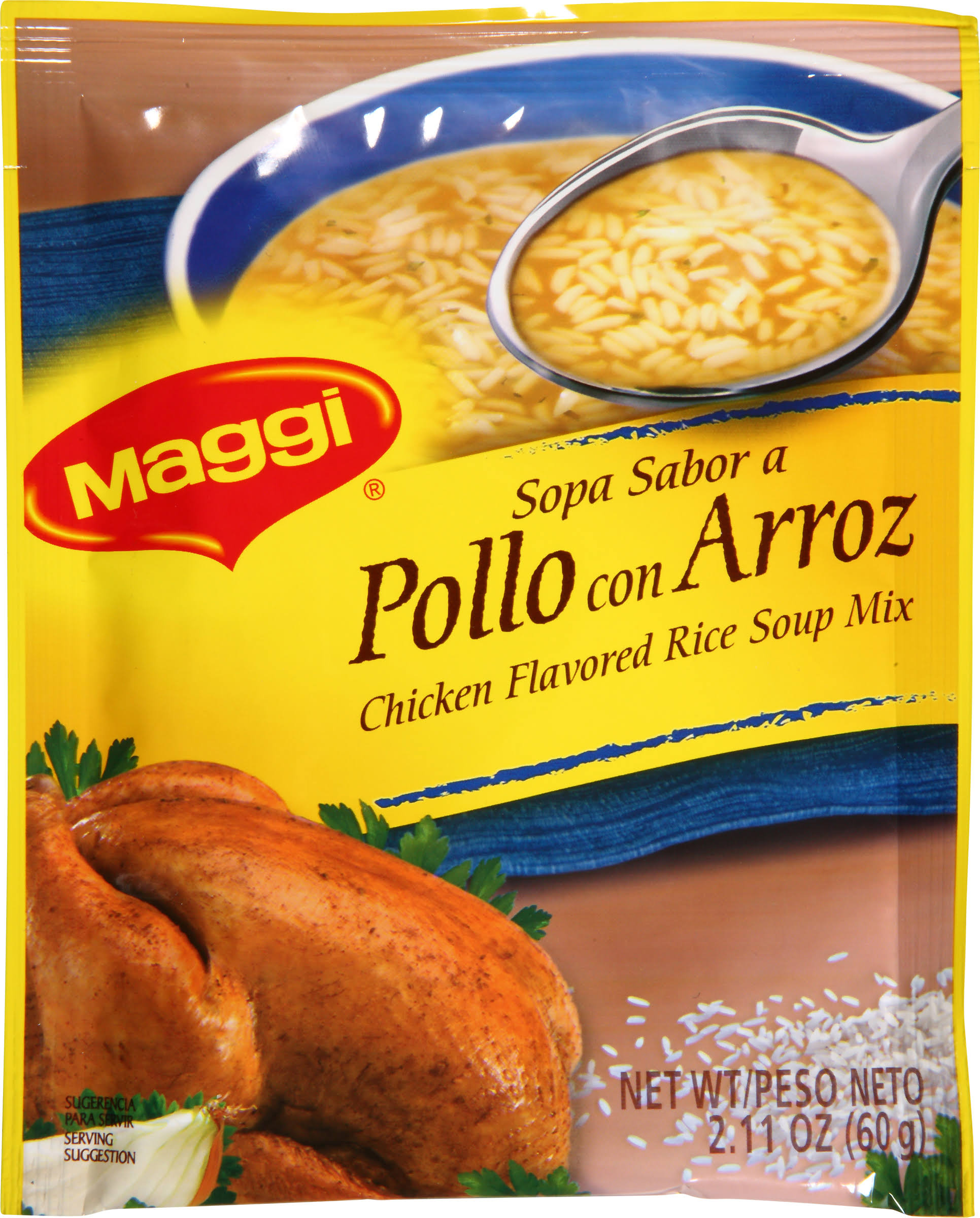 Maggi Pollo con Arroz Rice Soup Mix - Chicken, 2.11oz