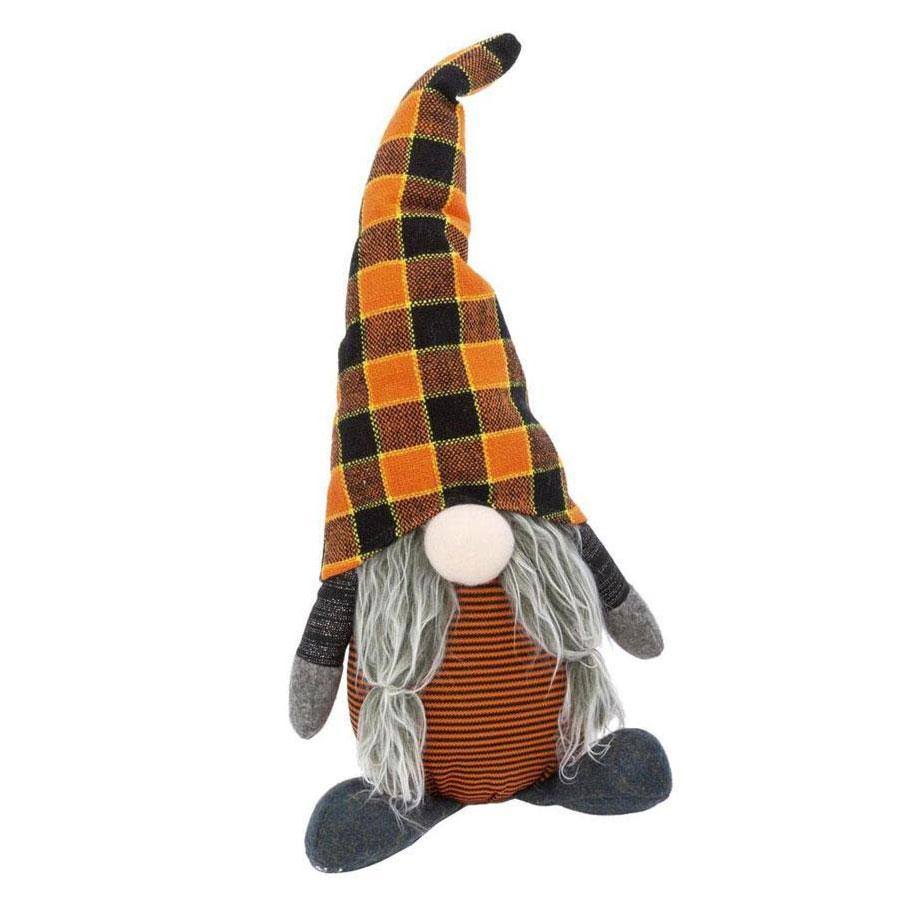 Gerson Companies Plush Halloween Gnome Figurine, 12 Inches, Assortment of 2
