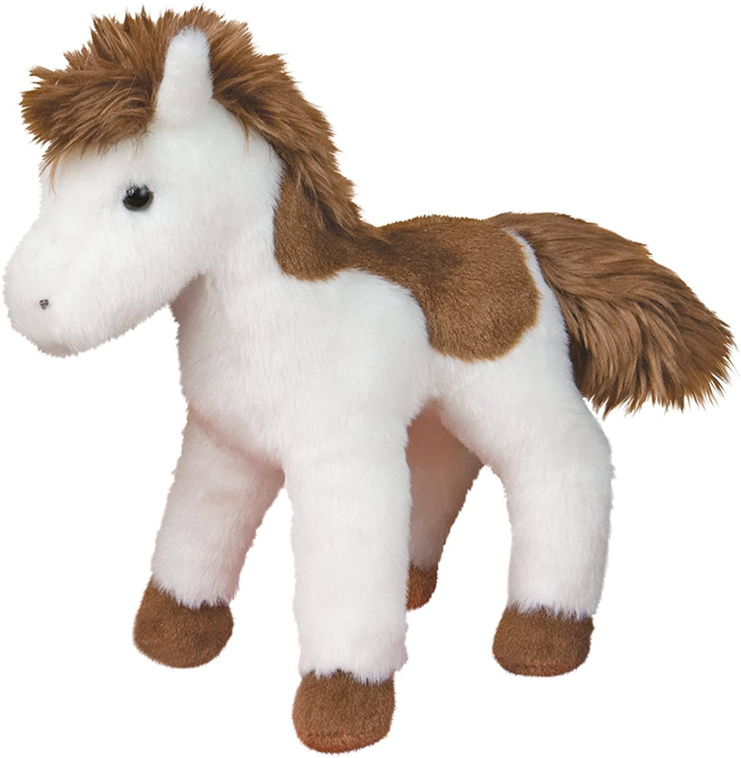 Douglas Cuddle Toys 4047 Stuffed Animal Arrow Head Paint Horse Plush Toy - Brown, 20cm