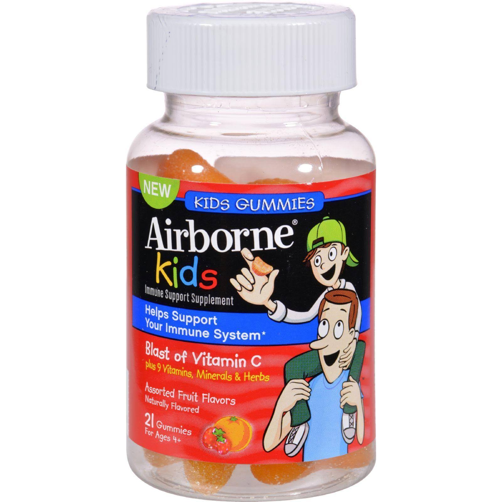 Airborne Kids Gummies Vitamin Immune Support Supplement - 667mg, 21 Gummies