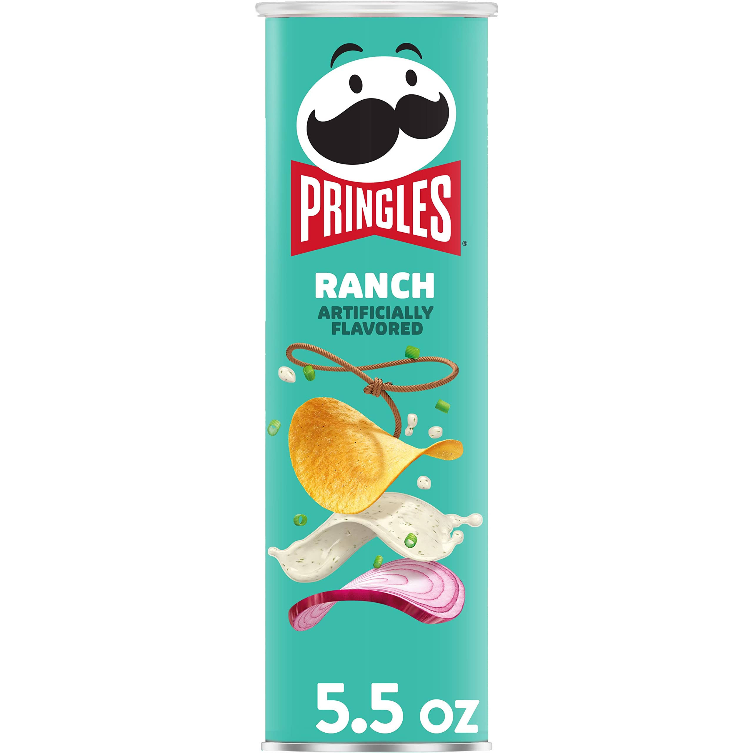 Pringles Potato Crisps - Ranch, 5.5oz