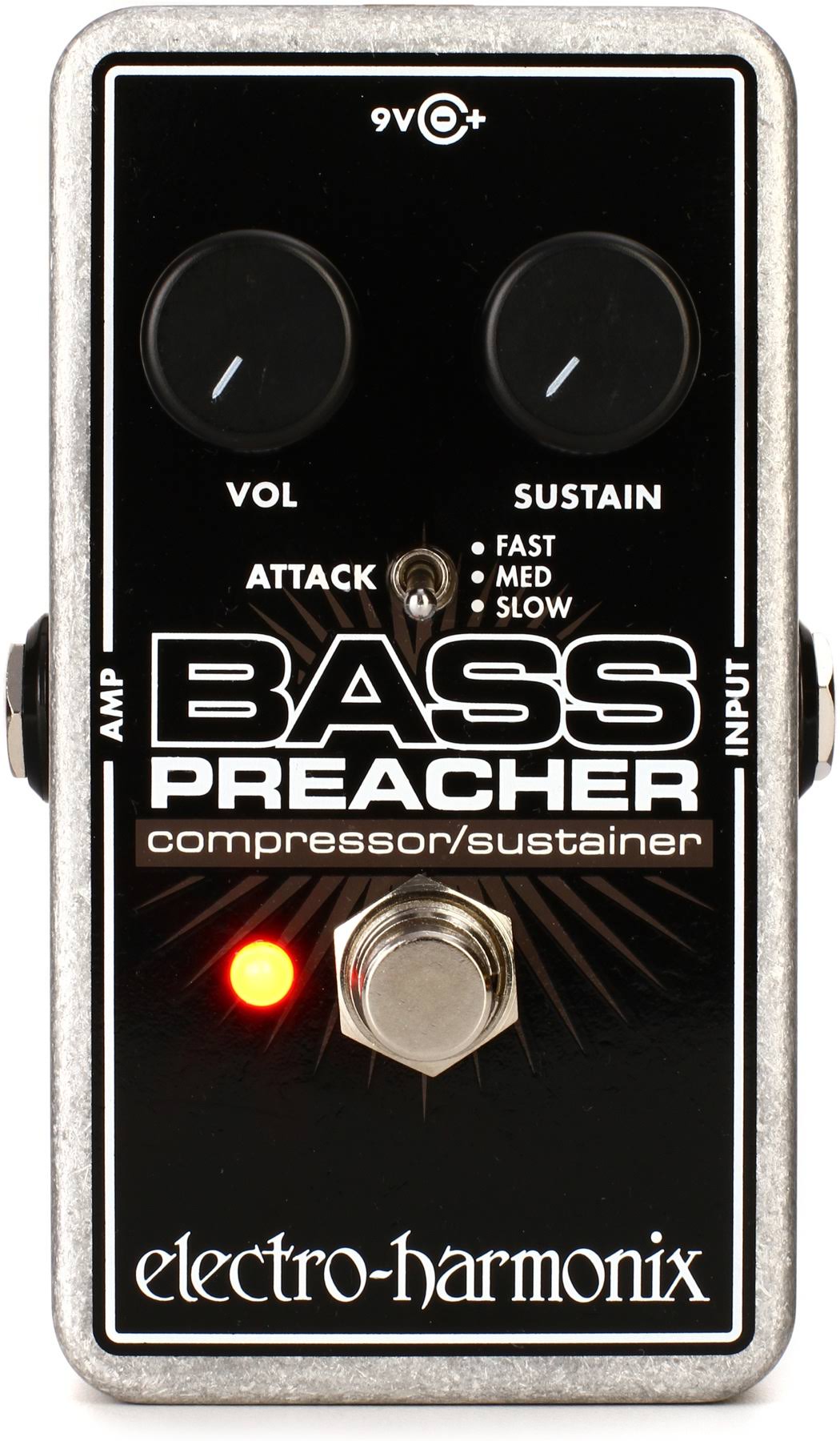 Electro-Harmonix Bass Preacher Bass Compressor Sustainer Pedal