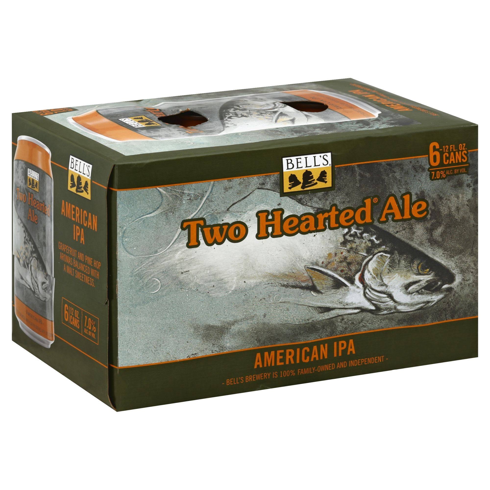 Bell's Beer, Two Hearted Ale - 6 pack, 12 fl oz cans