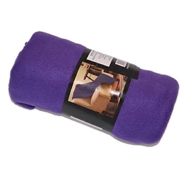 Ultra Soft Cozy Plush Fleece Throw Blanket - Purple - New with Tags