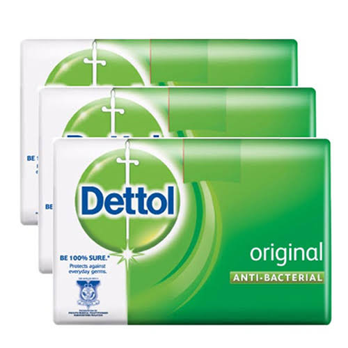 Dettol Anti-Bacterial Soap Original 65g 3pk