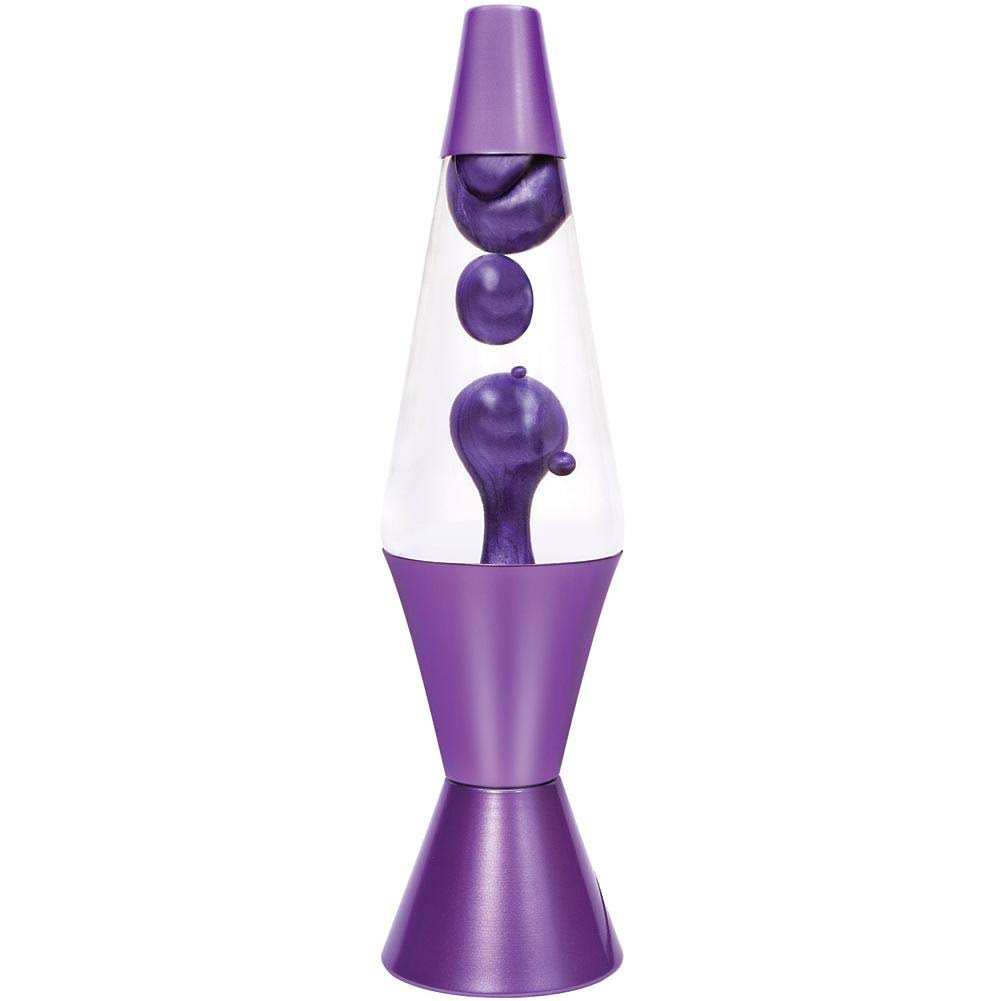 Lava Lamp - 14.5" Purple Metallic