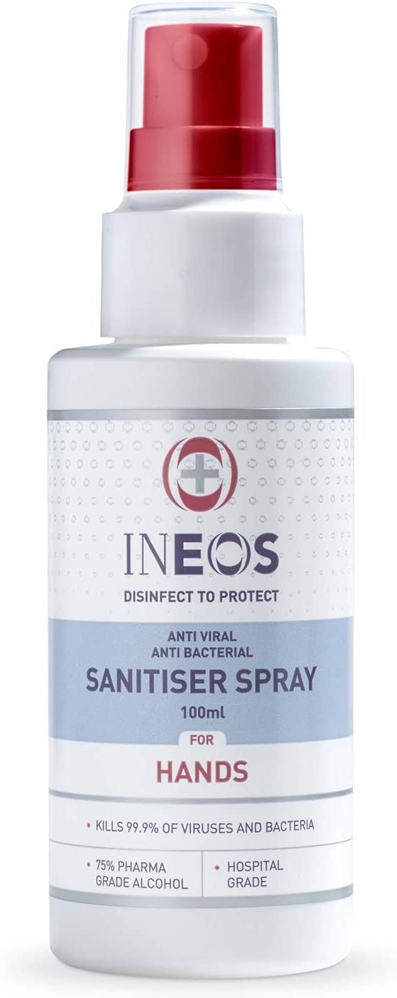 Ineos Hygienics Hand Sanitiser Spray 100ml