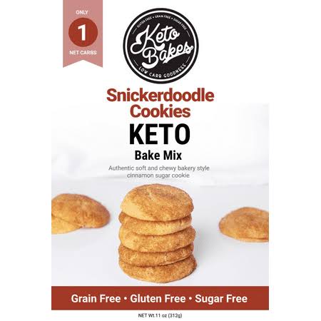 Snickerdoodle Cookies | 1G Net Carbs