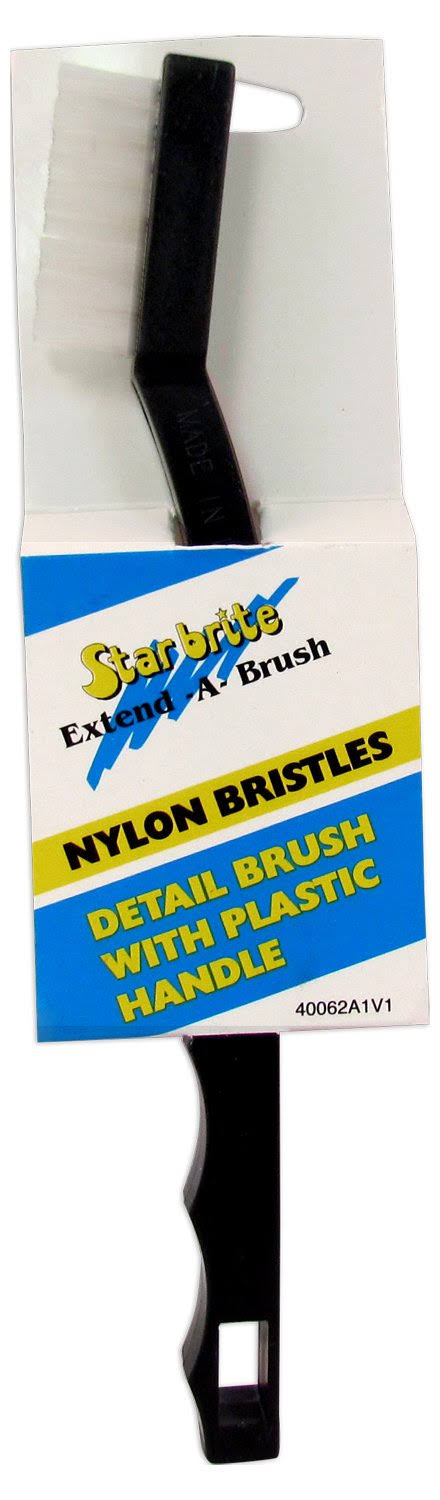 Star Brite Detail Brush - With Plastic Handle