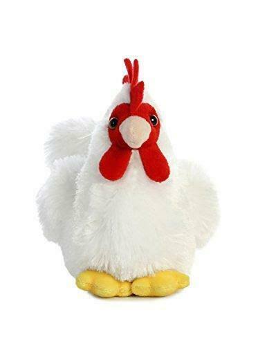 Aurora World Mini Flopsie Chicken Plush Toy - 8"