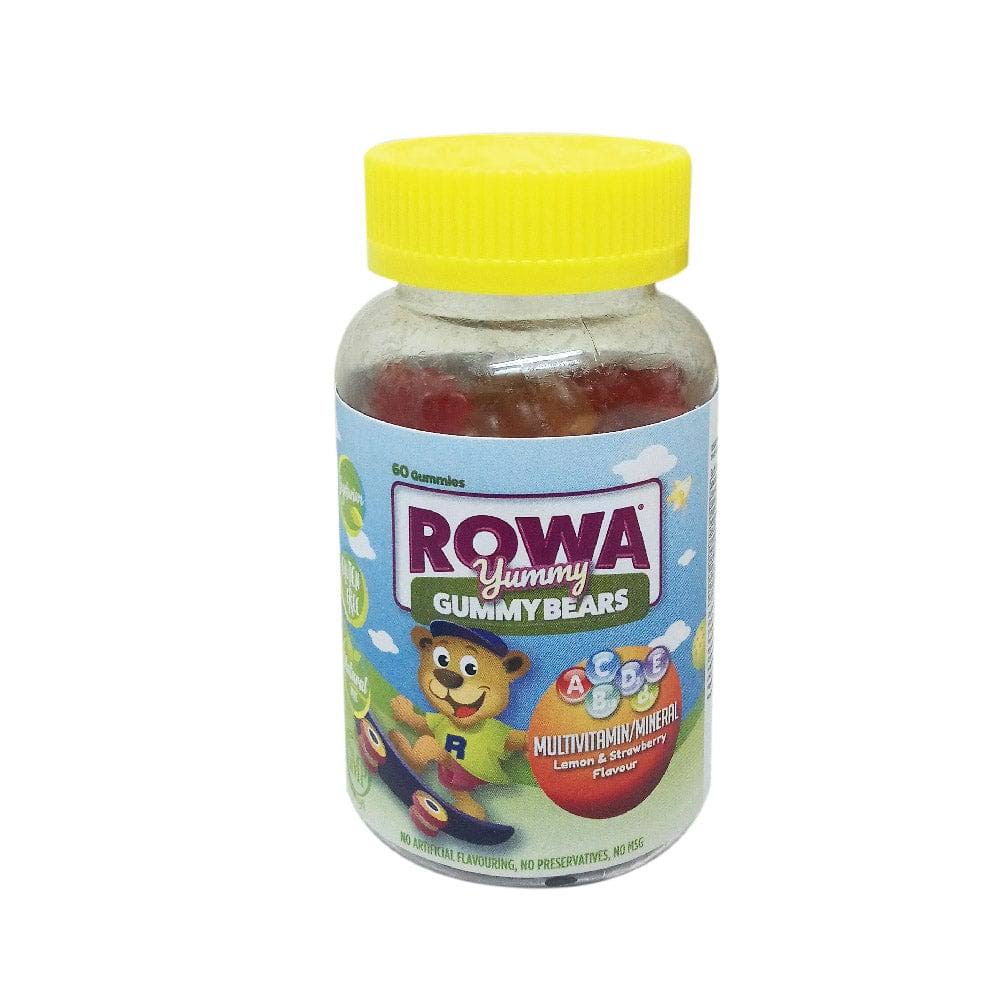 Rowa Multivitamin/Mineral Lemon & Strawberry Flavour - 60 Gummies