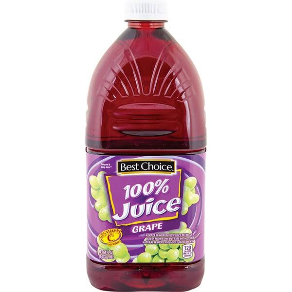 Best Choice 100% Real Grape Juice