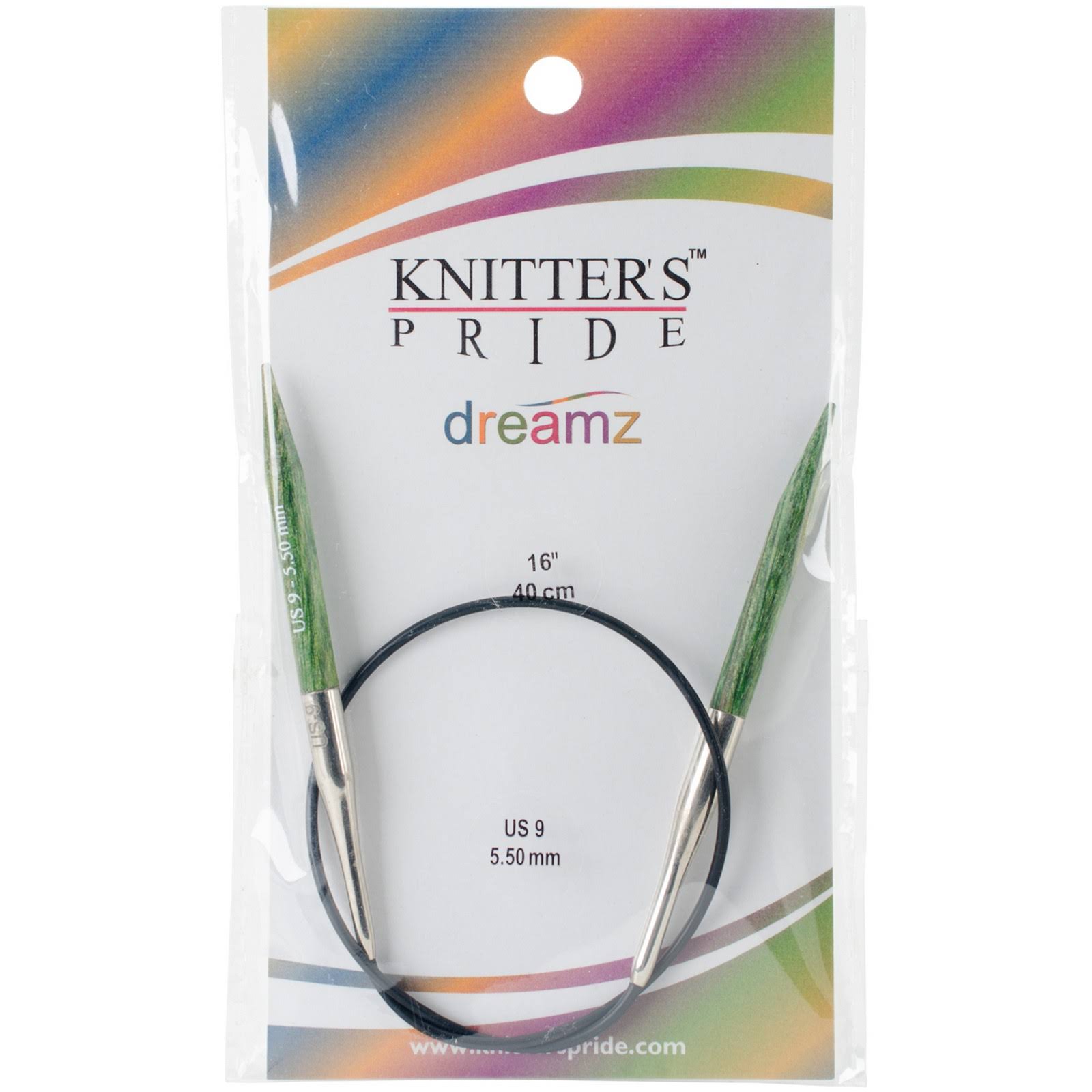 Knitters Pride Dreamz Circular Knitting Needles - Size 8, 24"