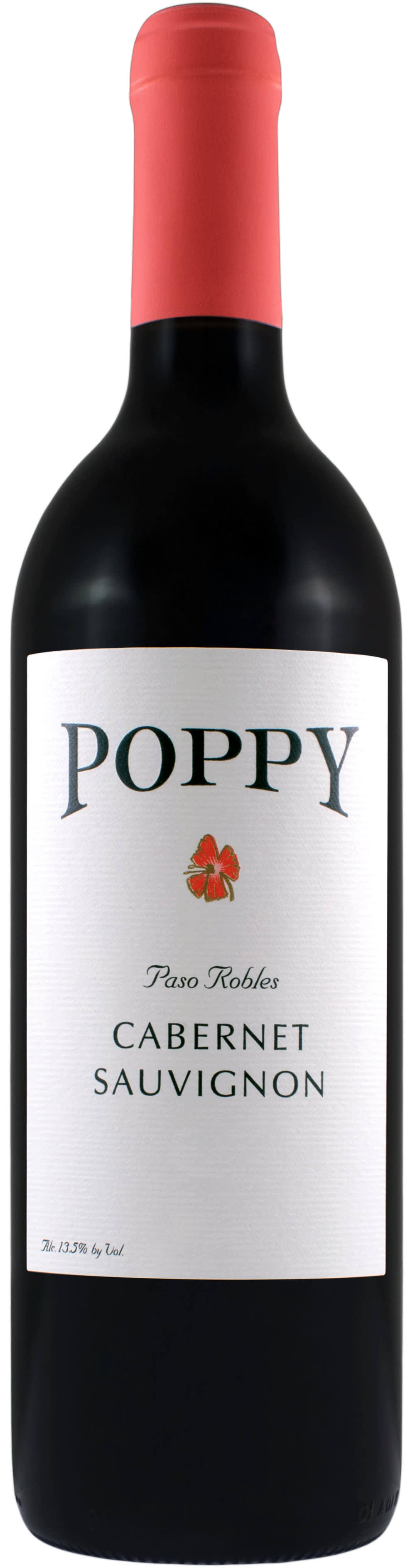 Poppy Cabernet Sauvignon Paso Robles 2012 Red Wine - California, USA