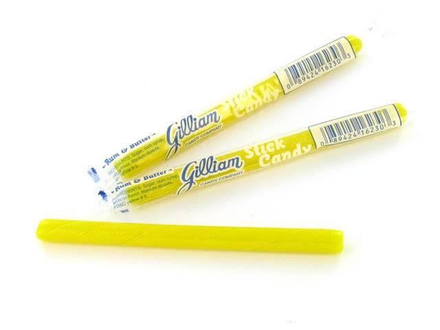Gilliam Candy Sticks - Rum & Butter