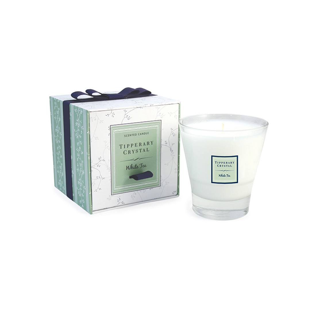 Tipperary Crystal Designed Tumbler White Tea Scented Candle