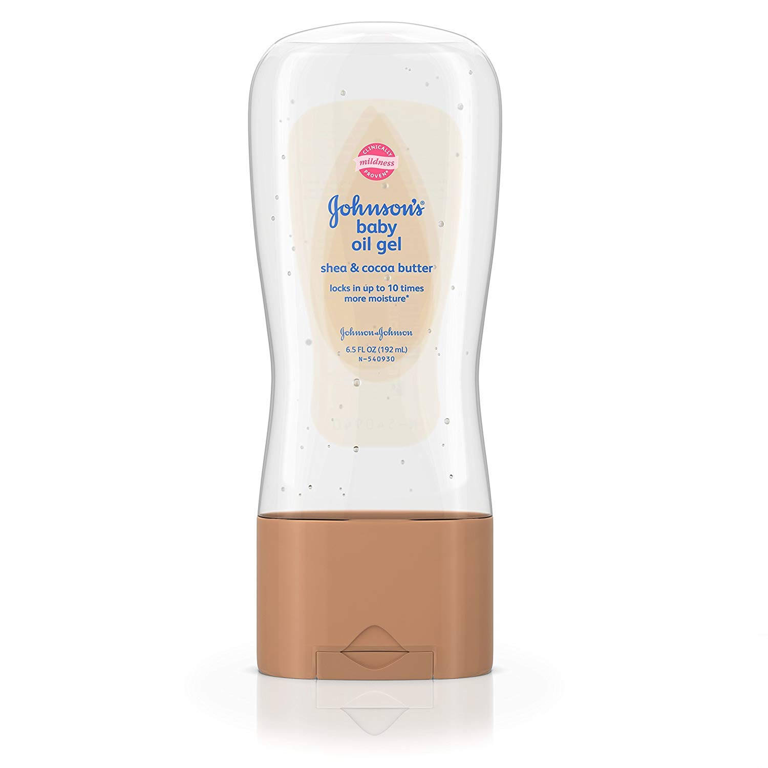 Johnson's Baby Oil Gel - Shea and Cocoa Butter, 6.5oz