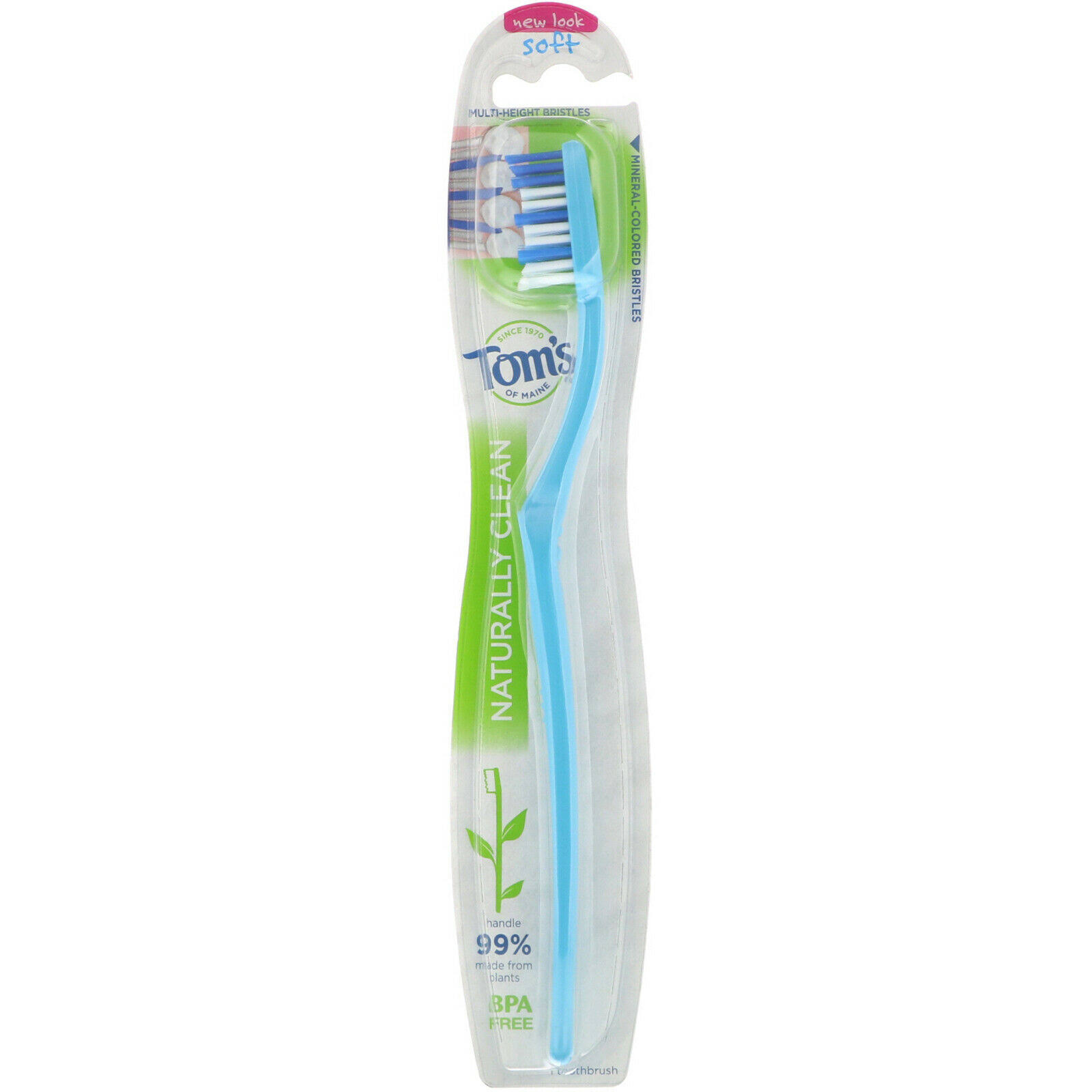 Toms of Maine Naturally Clean Toothbrush - Soft
