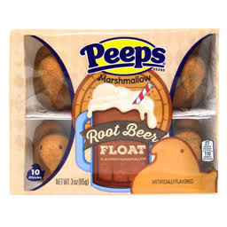 Peeps Root Beer Float