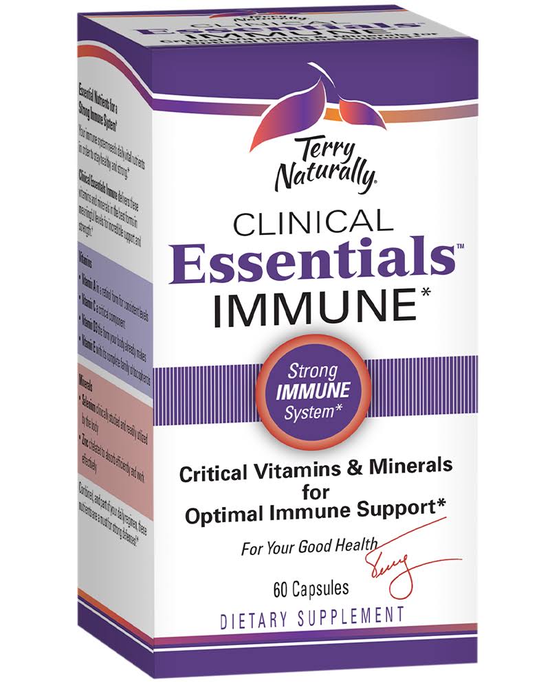 Terry Naturally Clinical Essentials Immune 60 Capsules