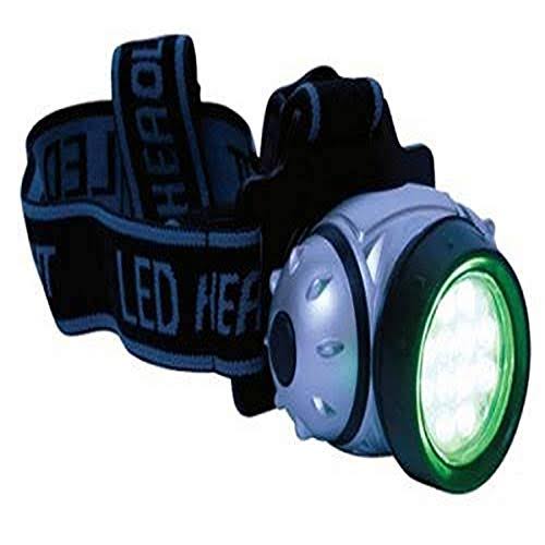 Grower's Edge LED Headlight - Green, 4 Light Settings, 12 LED Bulbs