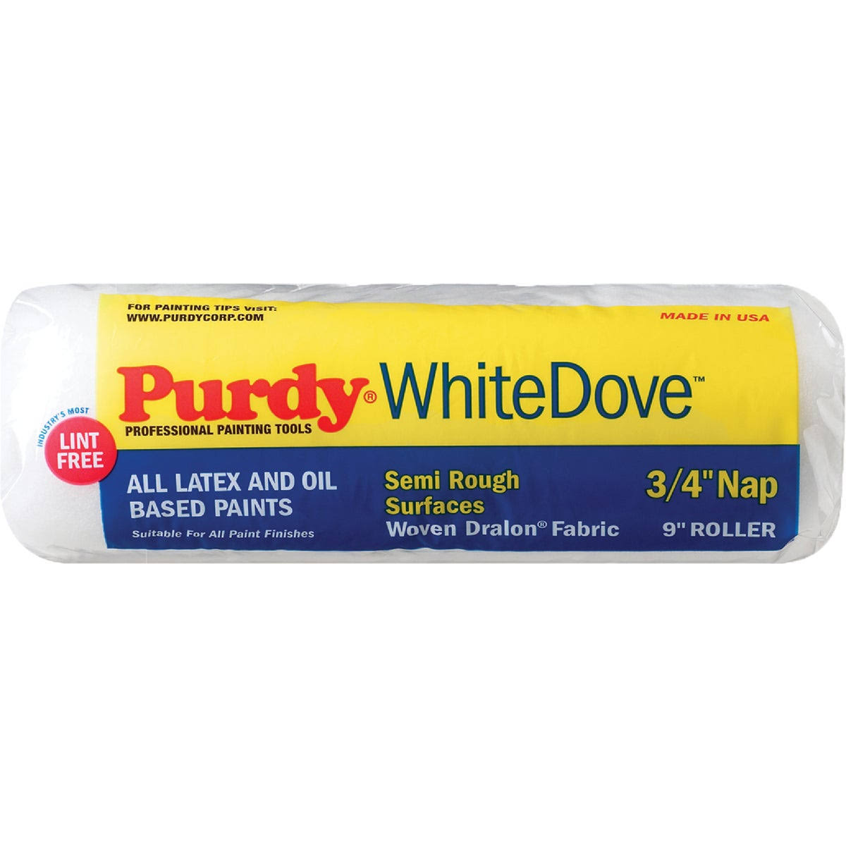 Purdy 672094 White Dove Deluxe Dralon Paint Roller Cover
