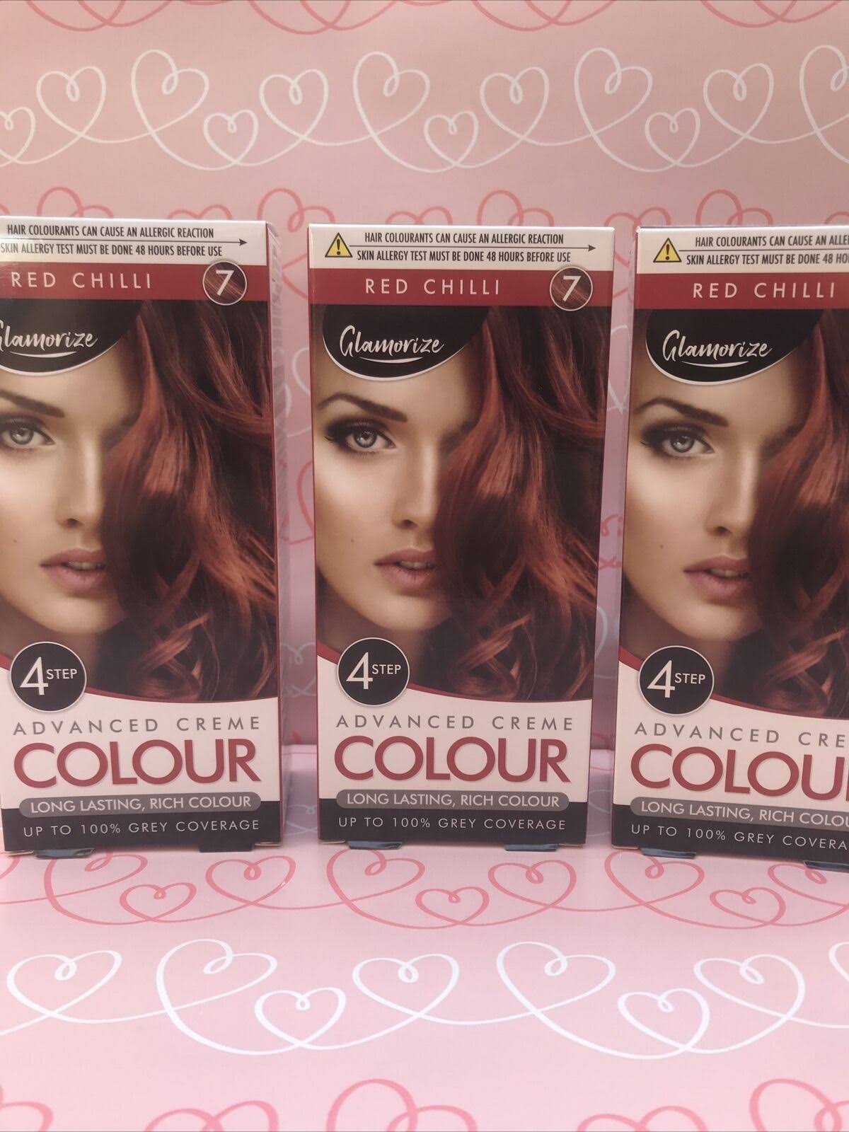 (Red Chilli) Hair Colour Advanced Creme - 4 Step Hair Dye