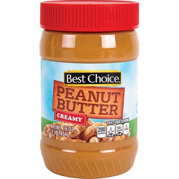 Best Choice Creamy Peanut Butter - 16 oz