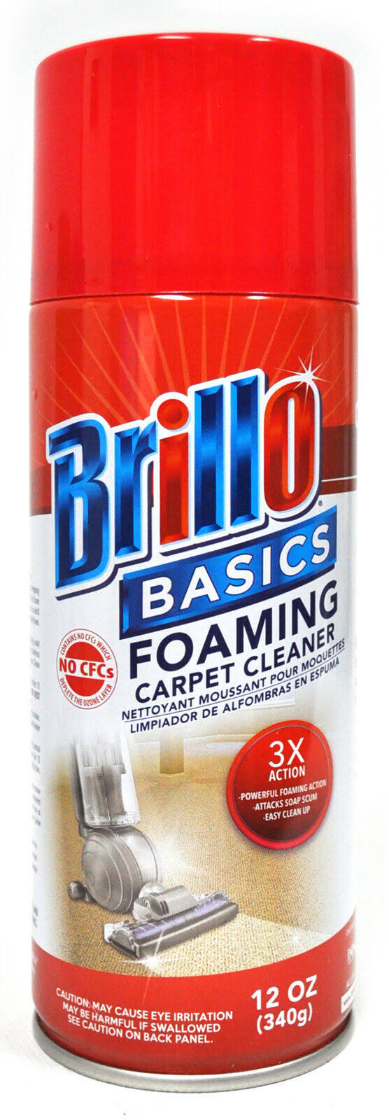 Brillo Basics Foaming Carpet Cleaner 12 oz