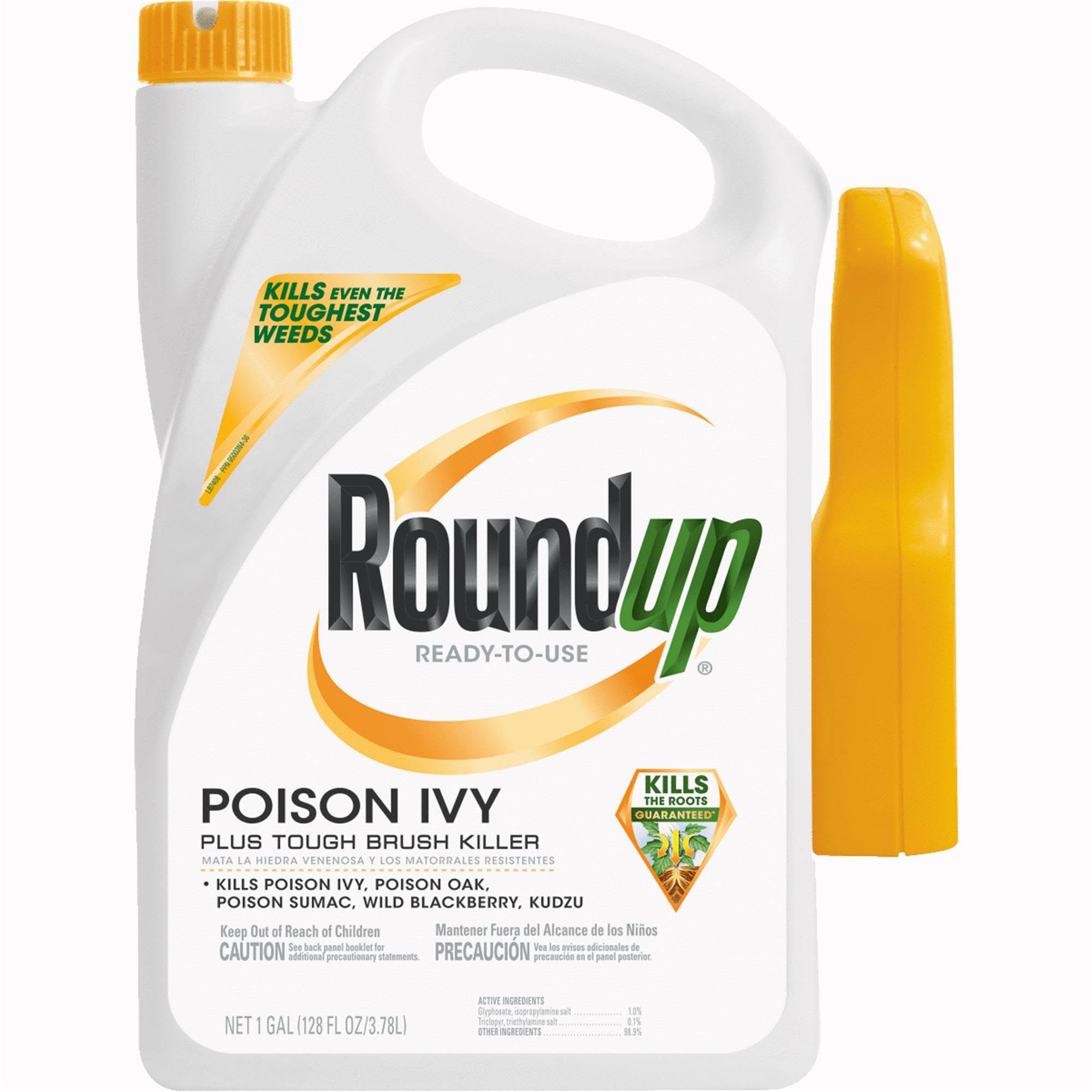 Roundup Ready-to-use Poison Ivy Plus Tough Brush Killer - 128oz