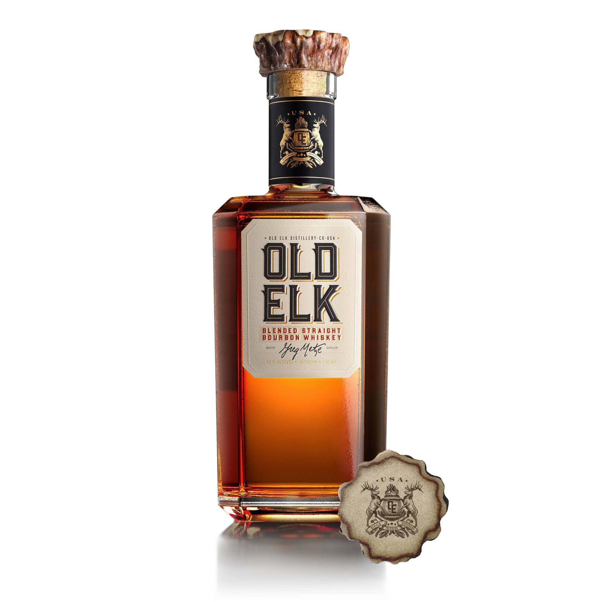 Old Elk Straight Blended Bourbon Whiskey - 750ml
