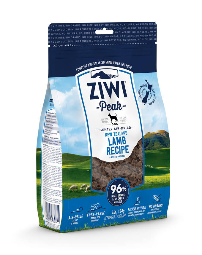 ZiwiPeak Daily-Dog Dog Food - Lamb Cuisine Lamb, 454g