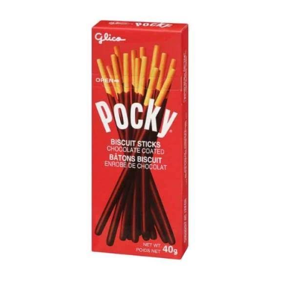 Glico Pocky Chocolate Coated Biscuit Sticks - 40g