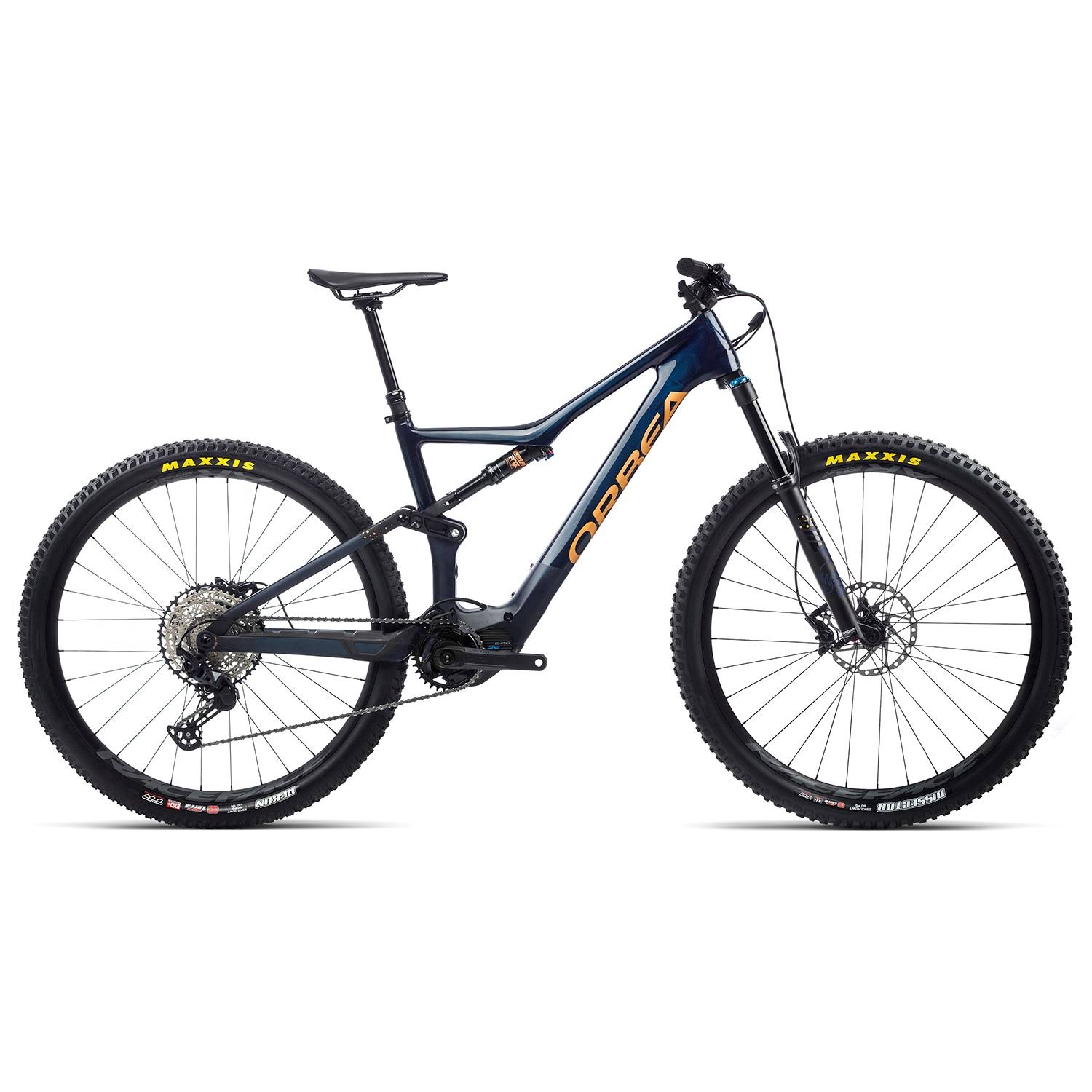Orbea Rise M20 - Coal Blue / Red Gold - X-Large
