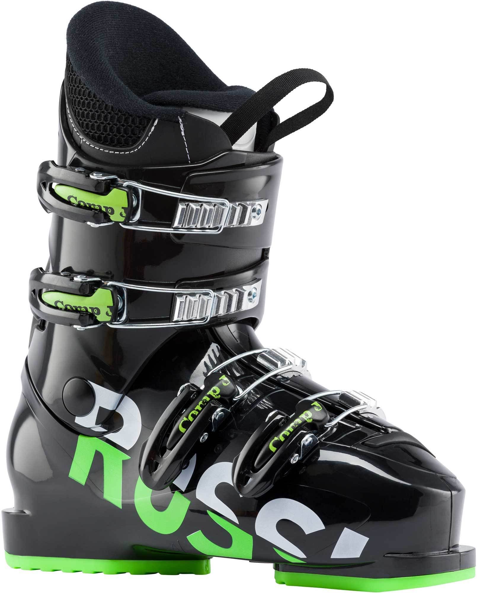 Rossignol Comp J4 Kids Ski Boots Black