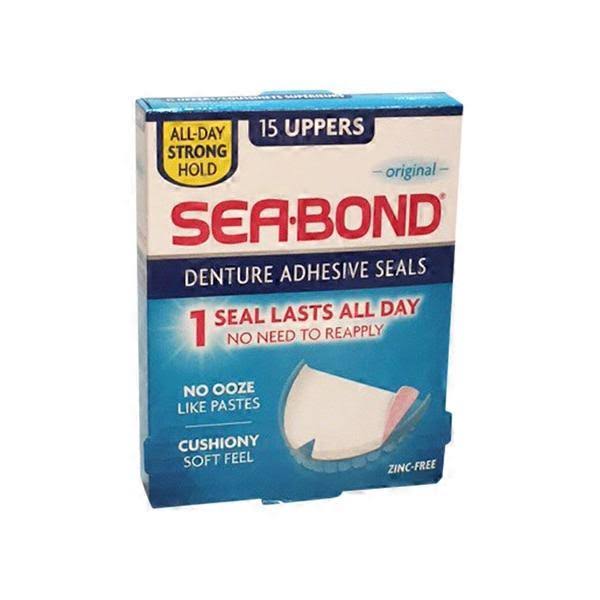 Sea Bond Original Denture Adhesive Seals Uppers