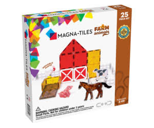 Magna-Tiles Magna-Tiles Farm Animals 25-Piece Set