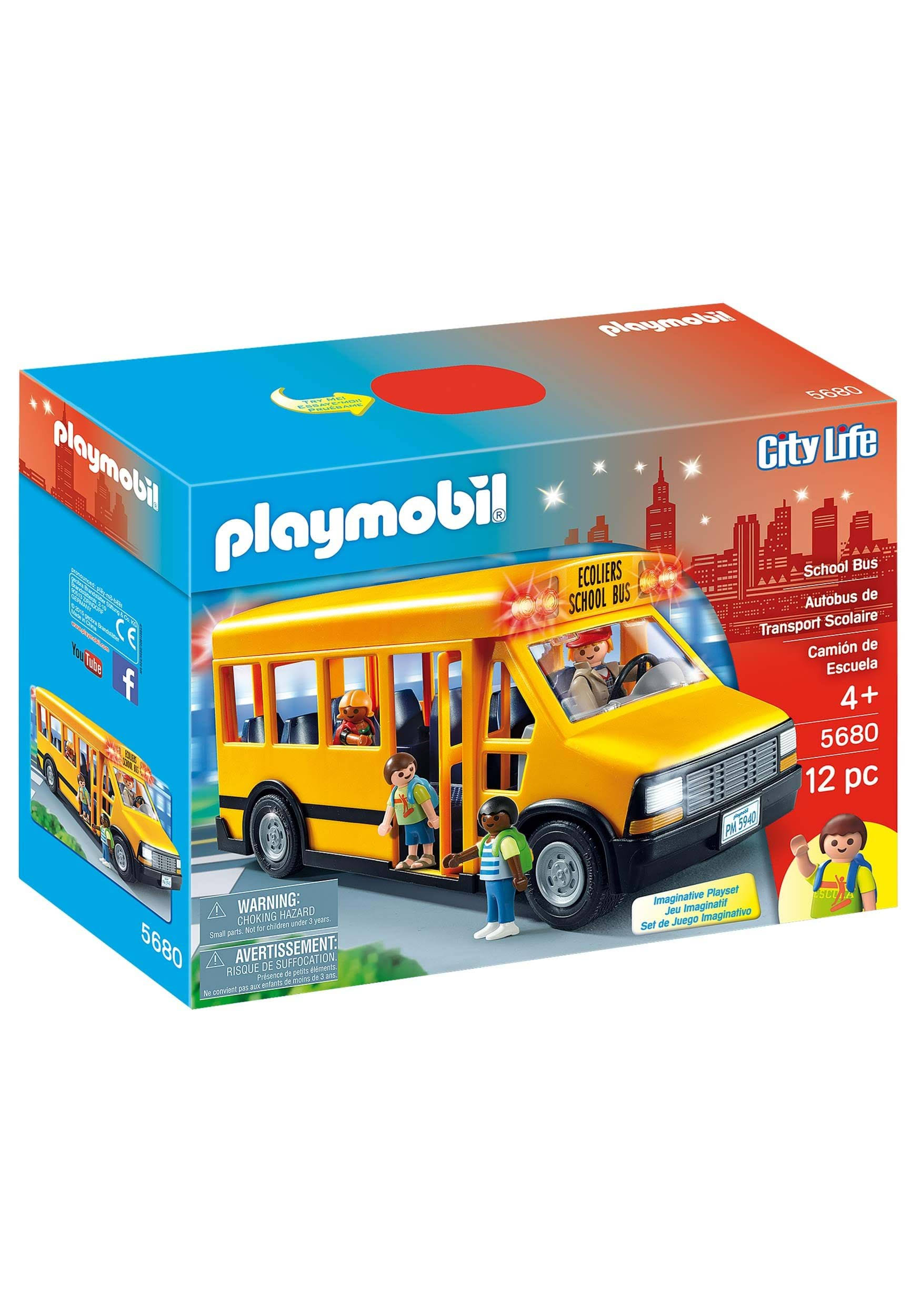 Playmobil 5680 City Life School Bus