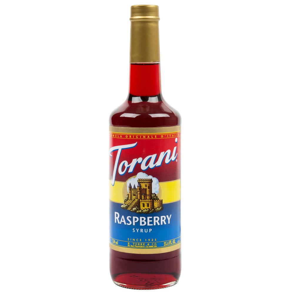 Torani Coffee and Soda Syrup - Raspberry, 25.4oz