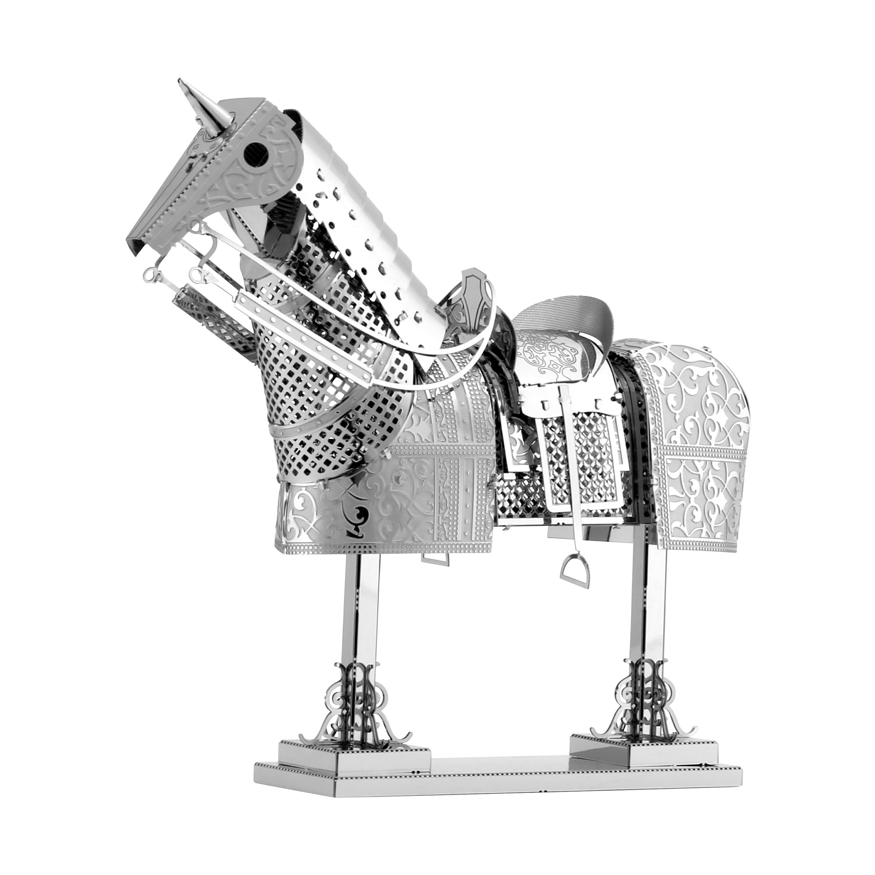 Fascinations Horse Armor Metal Earth Model Kit - Scale 1:43
