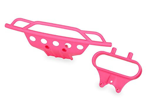 Traxxas 2wd Slash Traxxas Front Bumper and Mount - Pink, 1/10 Scale